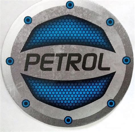 Buy Fuel tank sticker round petrol Online @ ₹175 from ShopClues