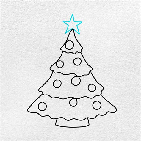 Update 160+ easy simple christmas tree drawing super hot - seven.edu.vn