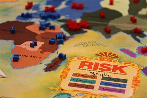 Risk game board