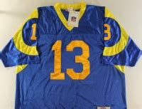 Kurt Warner Signed Rams Jersey (PA LOA) | Pristine Auction