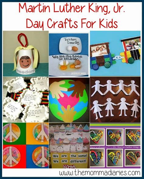 Martin Luther King, Jr. Day Crafts For Kids - The Momma Diaries