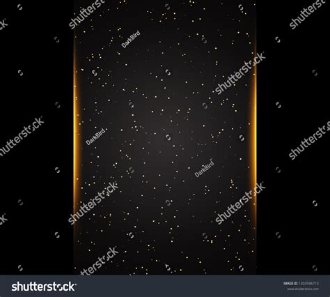 Luxury Black Gold Background Design Presentation Stock Vector (Royalty ...