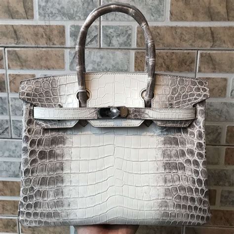 Discount Hermes Himalaya Crocodile Leather Birkin30CM Tote Bag Silver ...