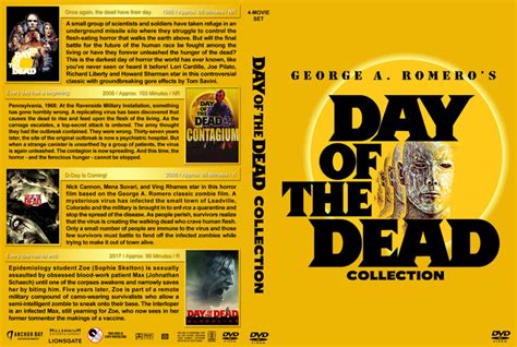 Day Of The Dead Collection R1 Custom DVD Cover - DVDcover.Com