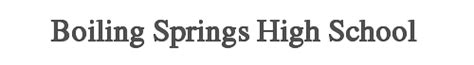 Boiling Springs High School - Booster Yearbook (Boiling Springs, SC), Covers 1 - 1