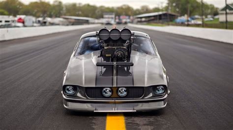 Behind the Wheel of a 3,000 Horsepower Mustang Missile