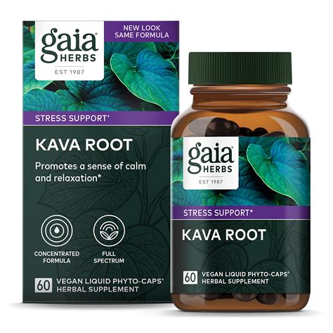 Buy Gaia s Kava Root - Helps Sustain a Sense of Natural Calm and Relaxation* During Times of ...