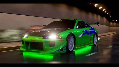 Brian’s first car from the movie Fast and the Furious. Mitsubishi Eclipse - Andrey | Mitsubishi ...