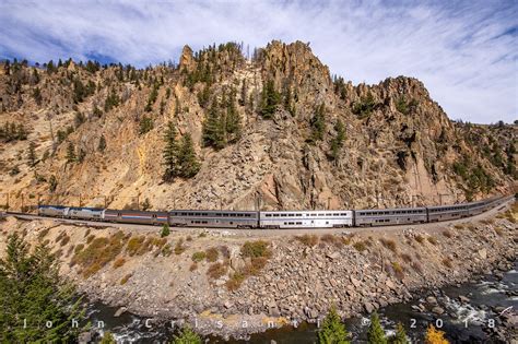 Snaking Through Byers Canyon | California zephyr, Canyon, Hot sulphur ...