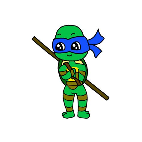 How to Draw a Ninja Turtle - Step by Step Easy Drawing Guides - Drawing ...