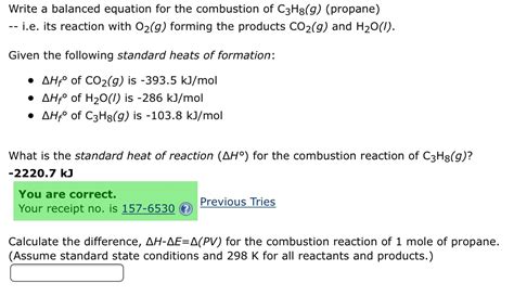 Answered: Write a balanced equation for the… | bartleby