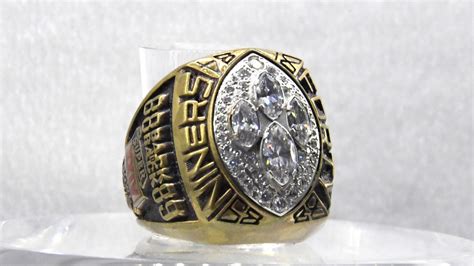 1988 Super Bowl Ring / Super Bowl Xxiii Runner Up 1988 Cincinnati Bengals Taylor Blitz Times ...