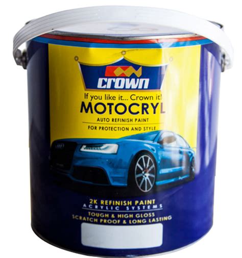 Motocryl 2K Acrylic Color Paint - Crown Paints Kenya PLC