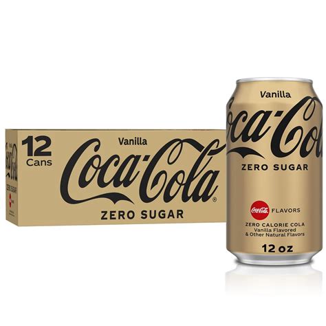 Amazon.com : Coca-Cola, Zero Soda, Vanilla, 12 oz (pack of 12 ...