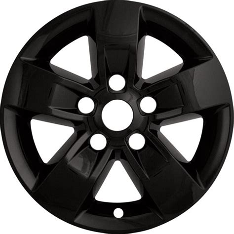 17" DODGE RAM 1500 GLOSS BLACK wheel skin set (Fits 13-18) - Pacific Rim