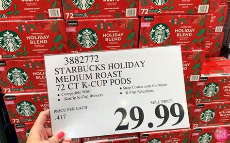 Starbucks Holiday Blend K-Cups 72-Count $29.99! | Free Stuff Finder