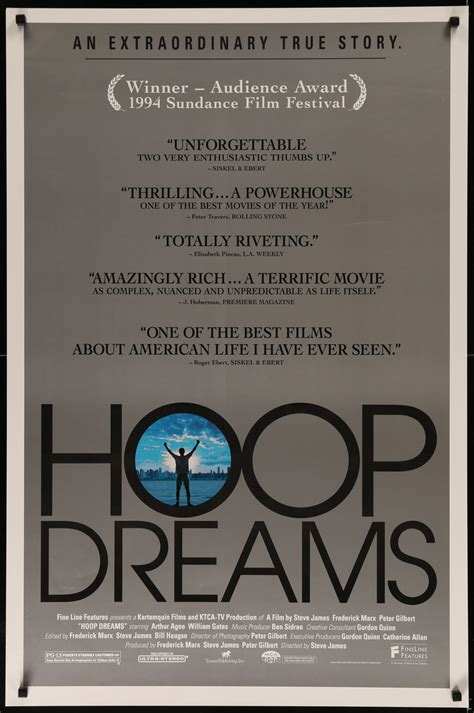 Hoop Dreams Movie Poster 1994 1 Sheet (27x41)