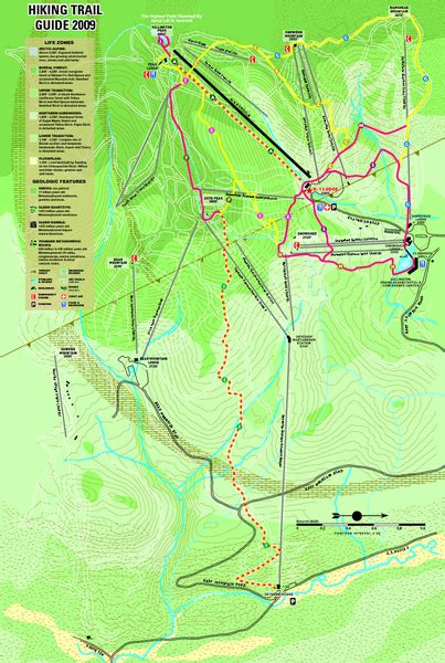 Killington Hiking Trail Map - Killington VT • mappery