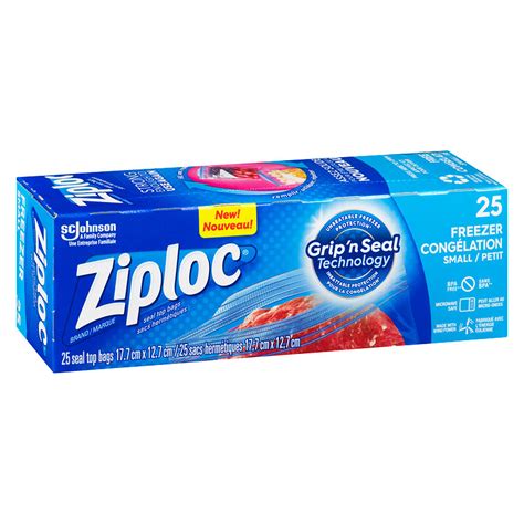 Ziploc Freezer Guard Bags - Small - 25's | London Drugs