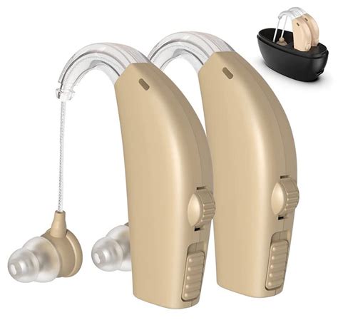 Buy Hearing Aids for Seniors with Noise Cancelling, Rechargeable ...