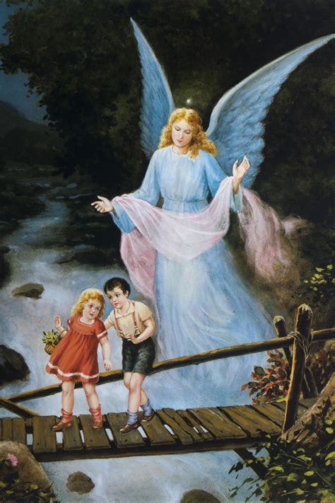 Guardian Angel: Fine Art Print - Catholic to the Max - Online Catholic Store