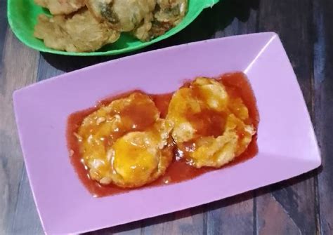 Resep Telur mata sapi pedas manis oleh Ani Brilian - Cookpad