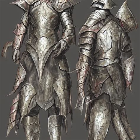 chitin armor from morrowind concept art painted by | Stable Diffusion