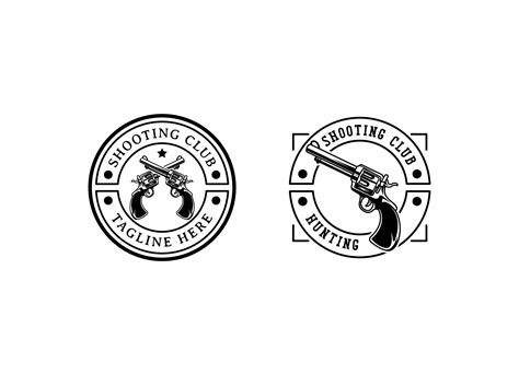 Creative Gun Logo Design. Gun Logo Template Ready to Use. Gun Vector ...