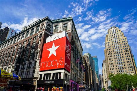 Macy`s at Herald Square on Broadway in Manhattan Editorial Stock Photo ...