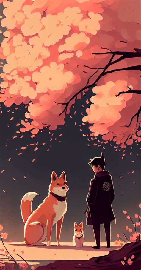 #art #wallpaper #shibainu Cool Wallpapers Art, Cute Cartoon Wallpapers ...