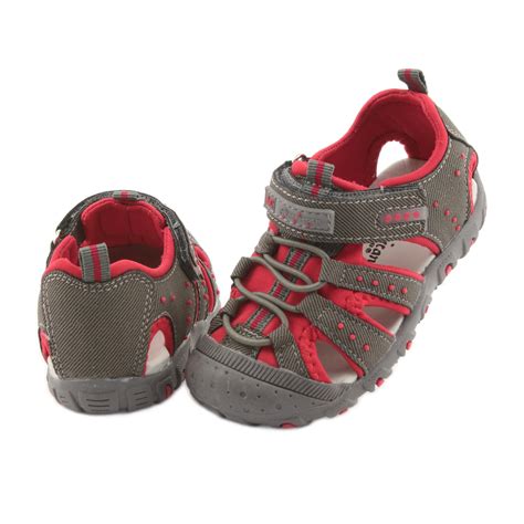 Sandals boys velcro American Club DR11 - ButyModne.pl