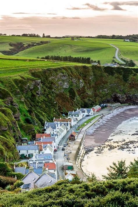 Pennan #Village under the cliffs & against the sea, Aberdeenshire, # ...