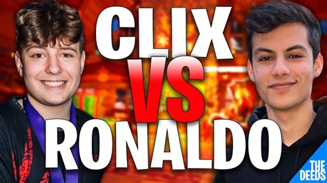 NRG Clix 1 VS 1 NRG Ronaldo Right After He Joins NRG TEAM | Creative 1v1 *NRG BUILD FIGHTS ...