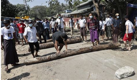 Myanmar coup: thousands protest amid fear of night arrests, security ...