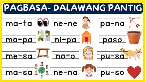 Pagbasa Unang Pantig NG Larawan (Claveria Technique) PDF, 60% OFF