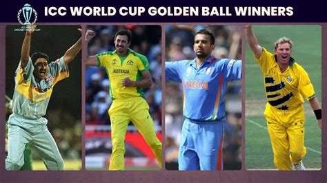 ICC Cricket World Cup Golden Ball Winners List (1975-2023)