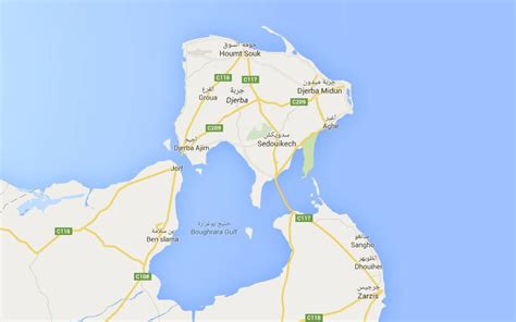 Djerba Mapa Google - Mapa