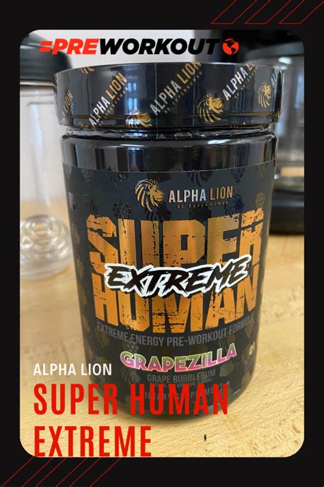 Alpha Lion Superhuman Extreme Pre Workout Review | Pre-Workout World