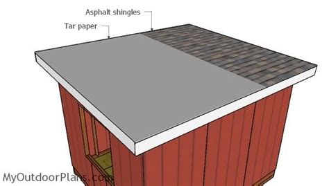 10x12 Flat Shed Roof Plans | MyOutdoorPlans | Free Woodworking Plans and Projects, DIY Shed ...