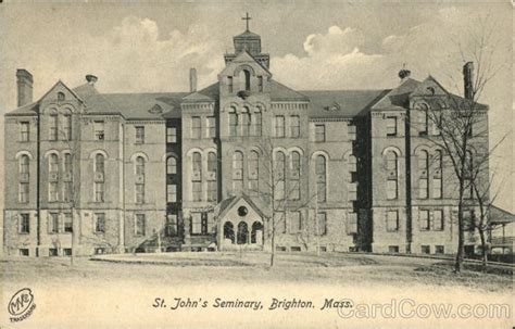 St. John's Seminary Brighton, MA Postcard