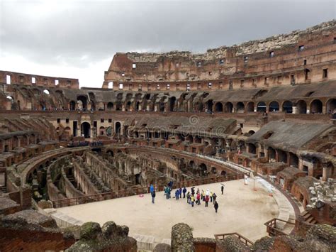 Inside of the Colosseum in the Center of Rome Stock Photo - Image of amphitheatre, city: 126043166