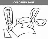 Juego Educativo Para Niños Página Colorear De cortador Dibujos  sketch template