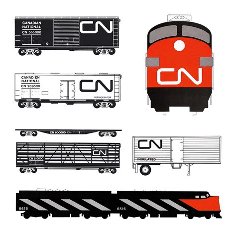 Canadian National Railway, 1960 – Logo Histories