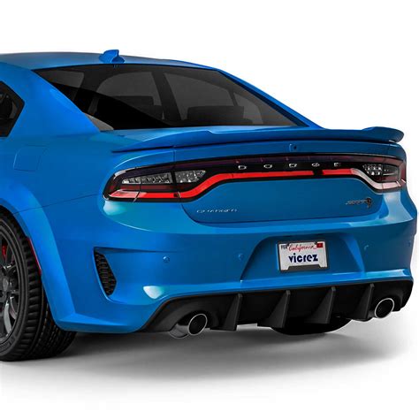 2015-2020 Dodge Charger Hellcat Style PP Rear Bumper Conversion V2 ...