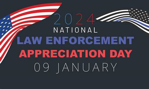 Law enforcement appreciation day. background, banner, card, poster ...