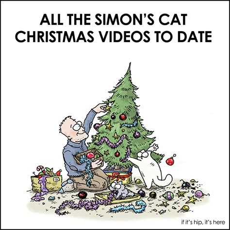 The Only Cat Cartoons I Can Endure: Simon's Cat Christmas Cartoons