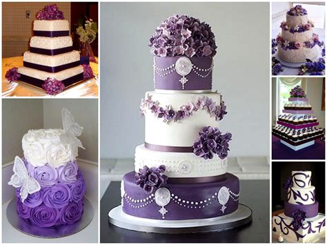 Purple Wedding Cakes | Bridal Blog