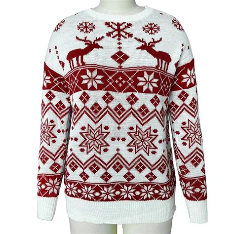 Christmas Themed Knitted Sweater – SocoHoodie