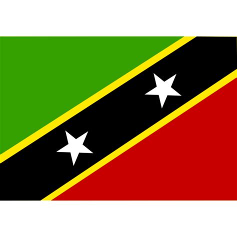 Flag of Saint Kitts and Nevis | Free SVG