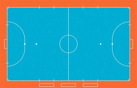 Futsal Court, Lines and Rules Diagram | Quizlet